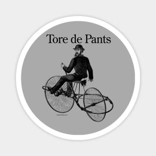 Tore de Pants - funny cycling Magnet